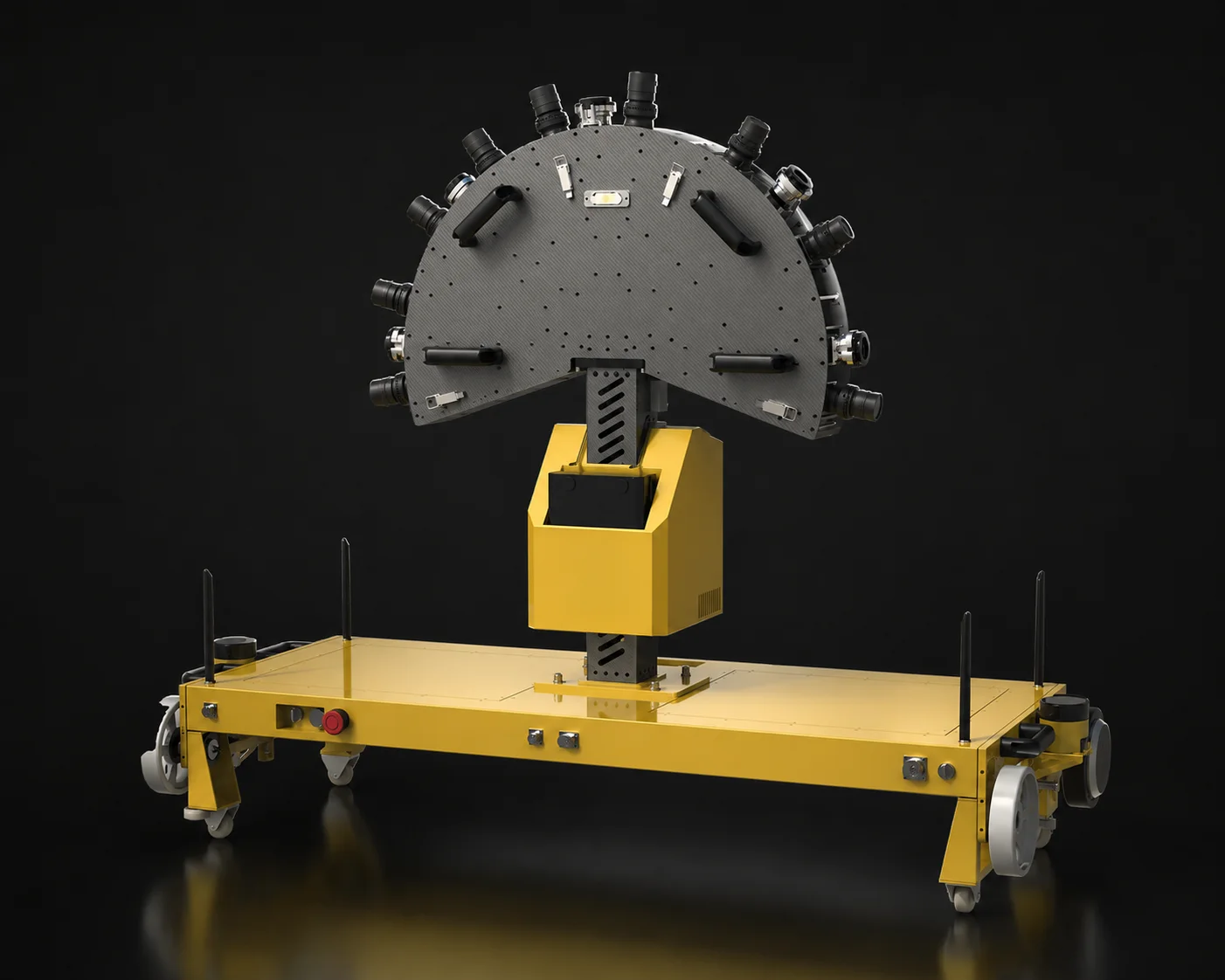 Tunnel Defect Detection Robot
